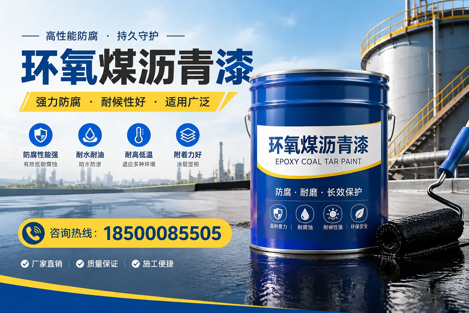 环氧煤沥青漆的储存与运输注意事项,成都企业须知
