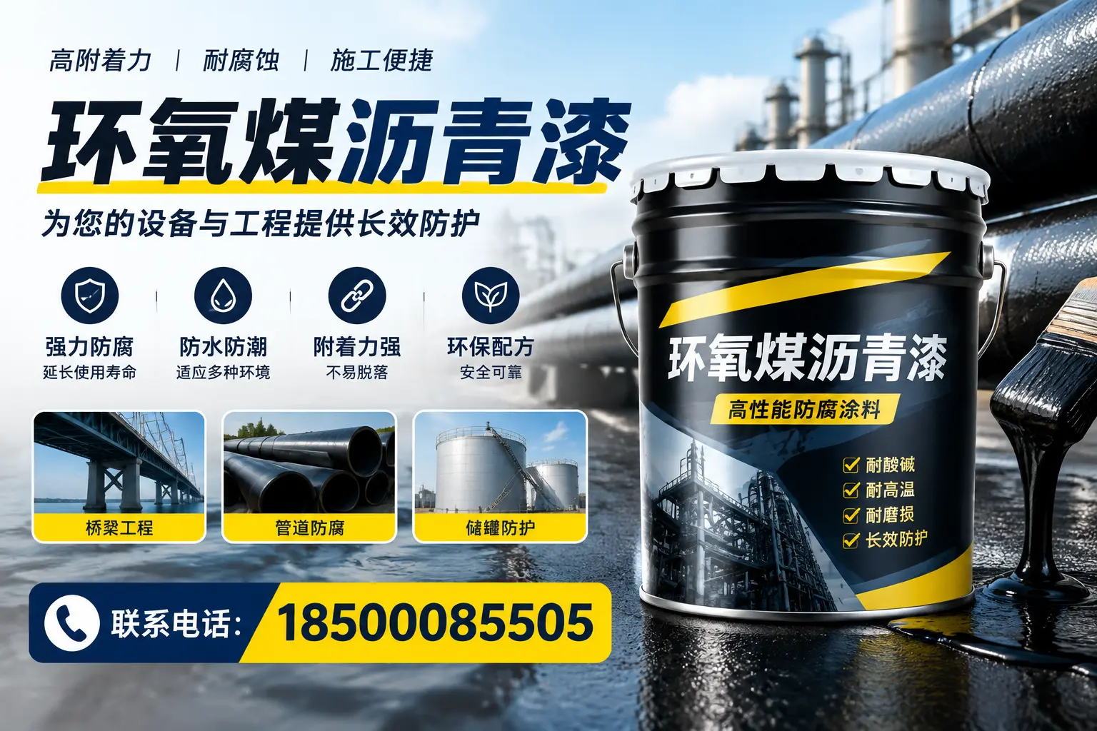 环氧煤沥青漆与其他涂料的对比分析，助力成都企业决策